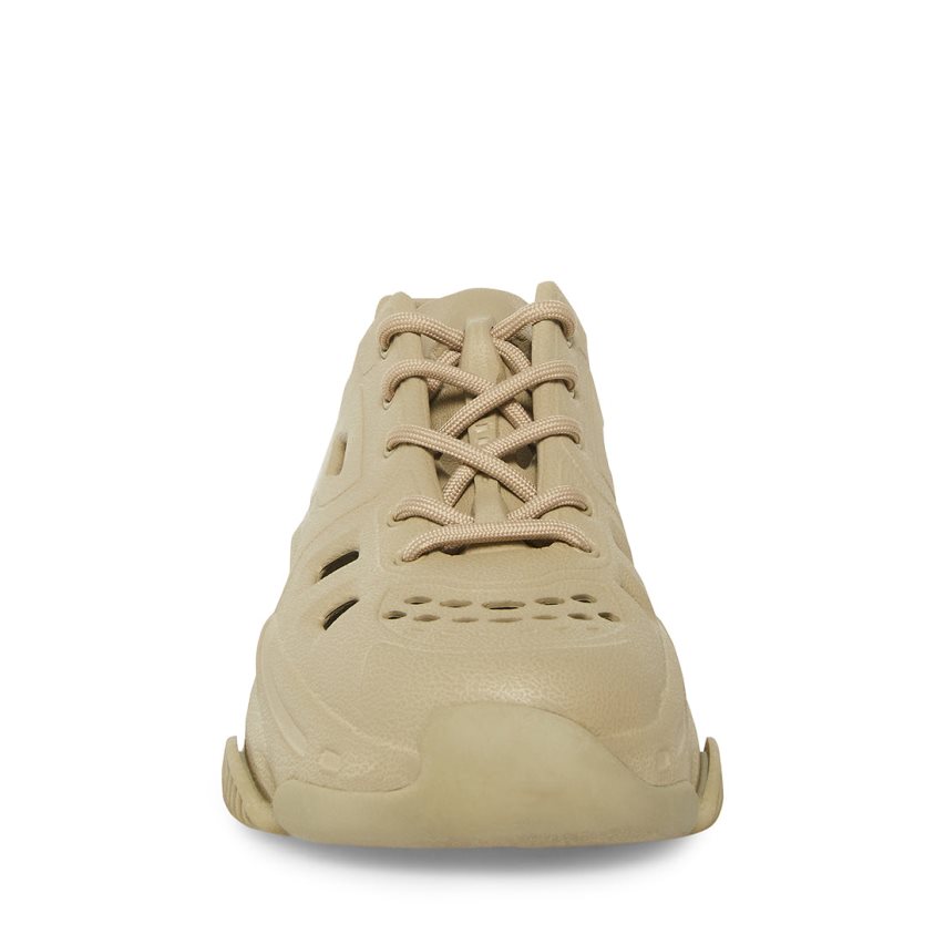 Olive Steve Madden Possessive Women's Sneakers | PH 3472IKH